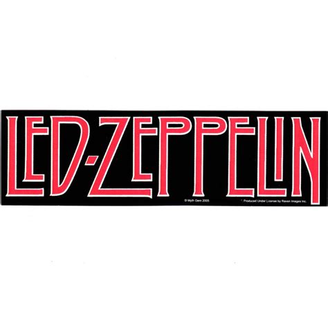 Led Zeppelin Logos Tomret