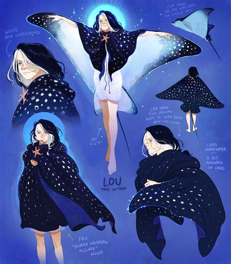 Daili 🍔💫🌸 On Twitter Rt Devinellekurtz Meet Lou The Spotted Eagle Ray Witch