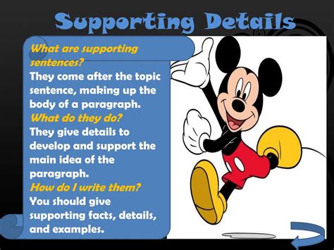 Types of support might include. PPT - Paragraph Construction PowerPoint Presentation, free ...