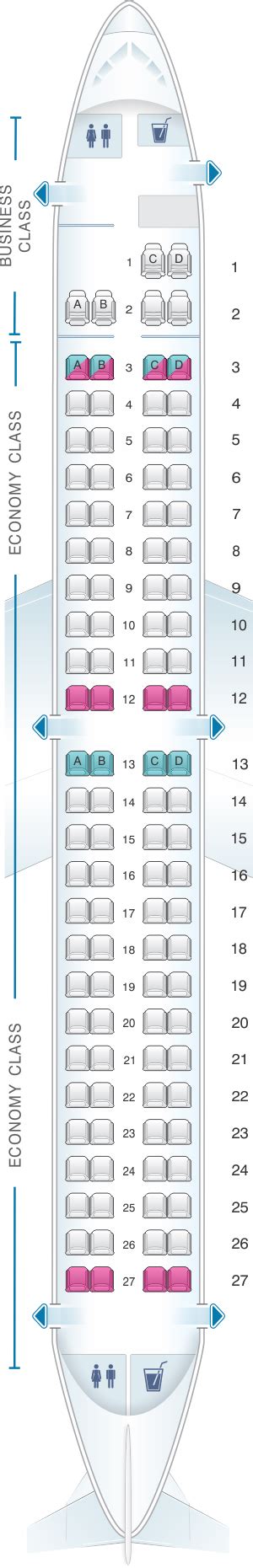 E190 Seat Map