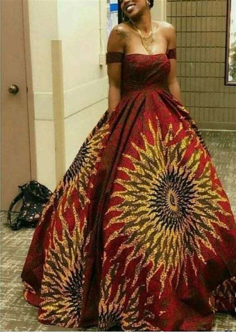 African Dress African Prom Dress African Wedding Dress African Fit A