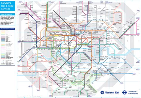 London Underground Tube Map Chameleon Web Services