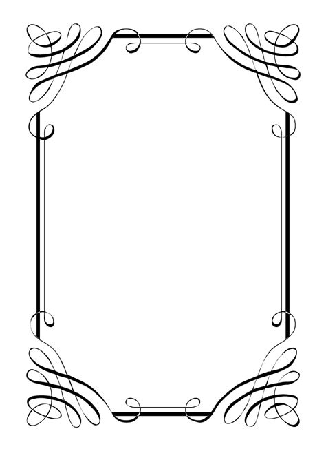 Clip Art Borders And Frames Clipart Best