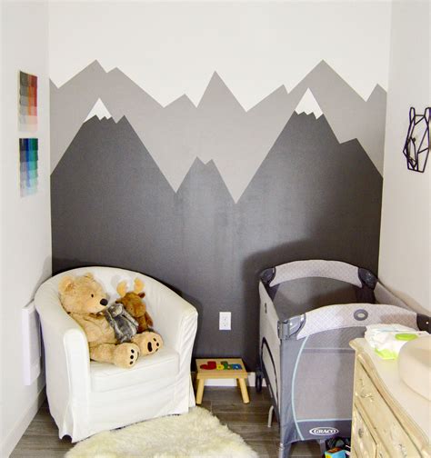 How To Paint A Mountain Mural The Diy Lighthouse