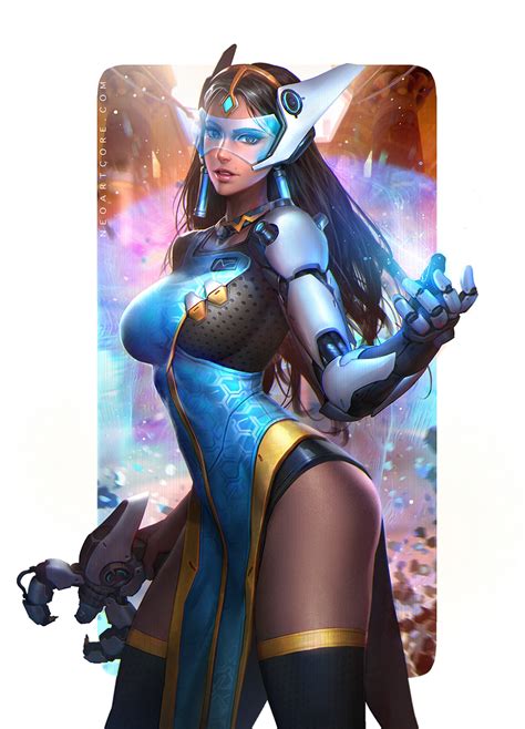 Symmetra Overwatch Fanart By Neoartcore On Deviantart