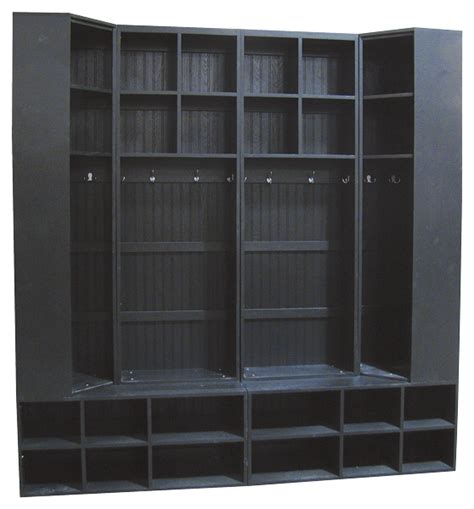 Custom Full Wall Locker Setup Sawdust City Custom Furniture