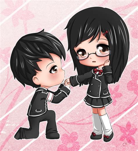 Wallpaper Anime Cute Couple Chibi Anime Top Wallpaper
