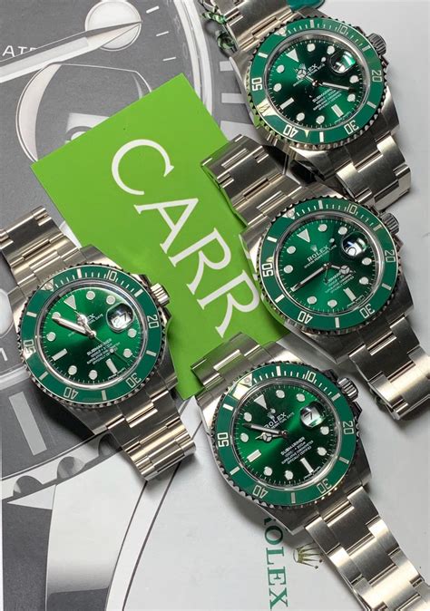 ROLEX SUBMARINER "HULK" 116610LV - Carr Watches