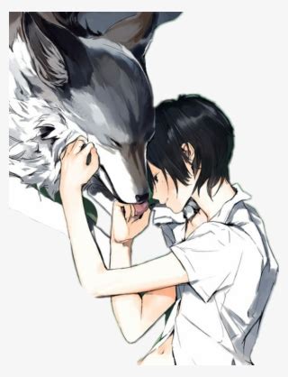 The boy and the wolf artista: Sticker Cute Tumblr Sad Aesthetic Boy Girl Anime Sticke ...