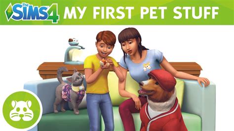The Sims 4 My First Pet Stuff Chegará A 13 De Março Sims 4 Sims