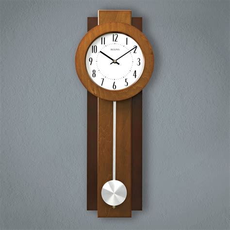 Bulova Avent Pendulum Wall Clock C3383 Clocks Household Shop The
