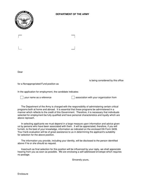 Da Form 3439 Fill Out Sign Online And Download Fillable Pdf