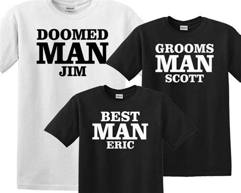 Groom Wedding Party T Shirts For Groom Groomsmen Best Man