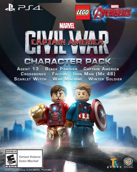 Videojuegos consolas, juegos, pc, ps4, switch, nintendo 3ds y xbox. LEGO Marvel Vengadores recibe su pack de Civil War