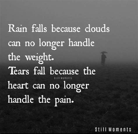 Tears Are Like Rain Thought For Today Tears Rainfall