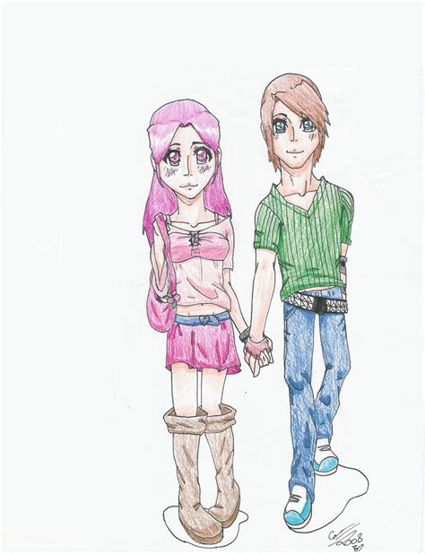 Anime Couple D By Angel Baby Love On Deviantart