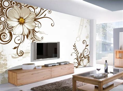 Top 100 wallpaper ideas for living room 2021 wall painting design ideas. 12 3D Wallpaper for TV Wall Units That Will Make a Statement