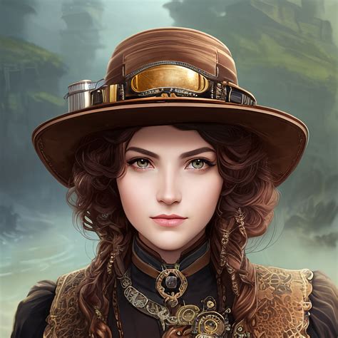 Ki Generated Woman Steampunk Free Image On Pixabay