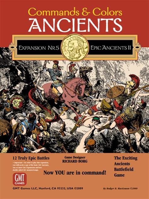 Commands And Colors Ancients Expansion Pack 5 Epic Ancients Ii