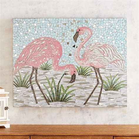 Pier 1 Imports Flamingos Mosaic Wall Panel Shopstyle