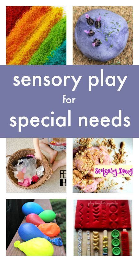 Sensory Play For Special Needs Sensory Processing Activities Sensory