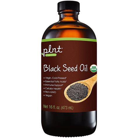 Plnt Organic Black Seed Oil Provides Immune Support Cellular Health