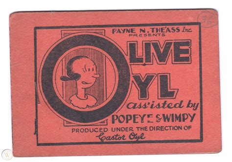 Olive Oyl Assisted By Popeye And Wimpy 8 Pager Mini Comic Tijuana Bible 1997125438