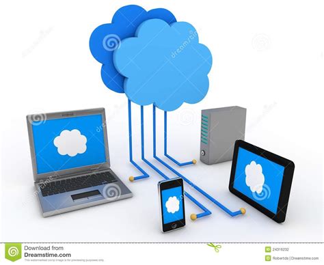 Cloud computing scheme stock photo. Image of scheme ...