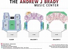 Seating Charts & Venue Maps – The Andrew J Brady Music Center