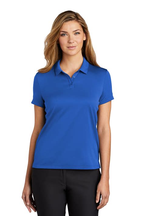 Nike Embroidered Womens Dry Essential Solid Polo Queensboro