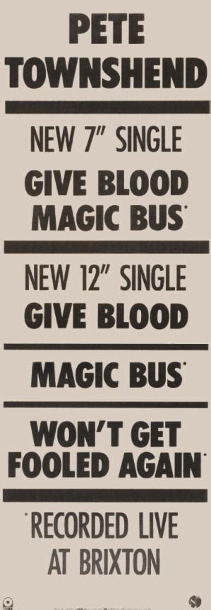 The Who Ads Page 33