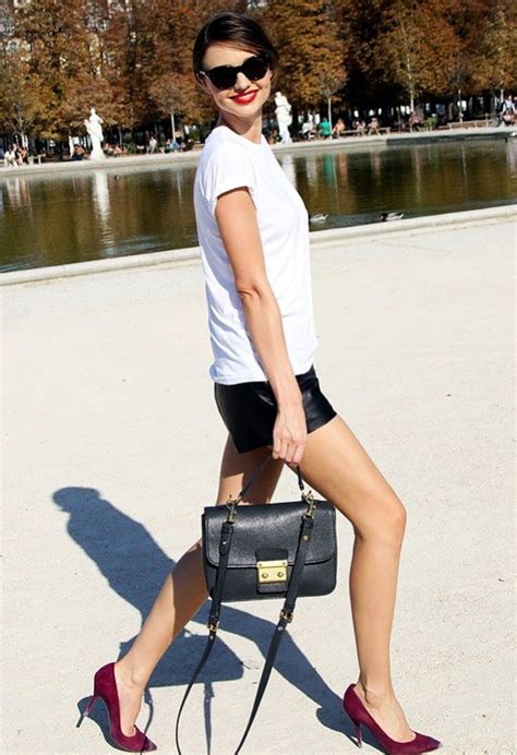 The Effortless Chic Miranda Kerr High Fashion Street Style Black