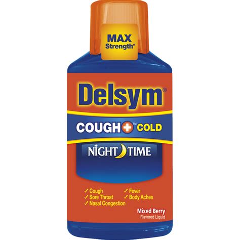 Delsym Nighttime Cough Medicine Delsym