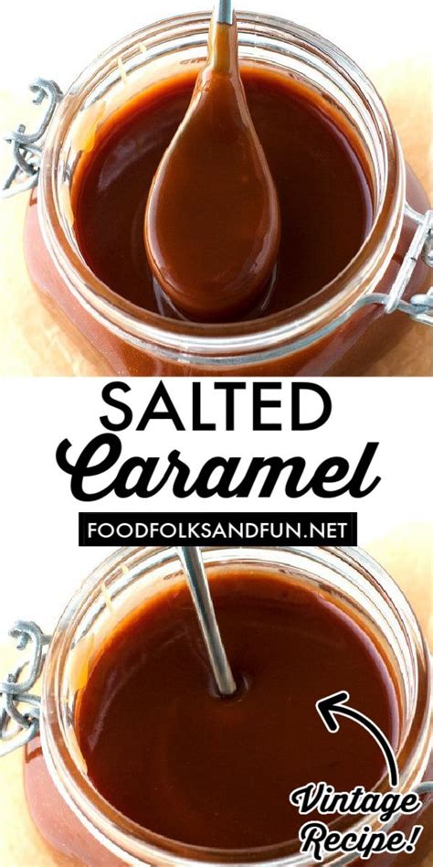 Easy Salted Caramel Recipe Recipes Caramel Recipes Homemade Salted