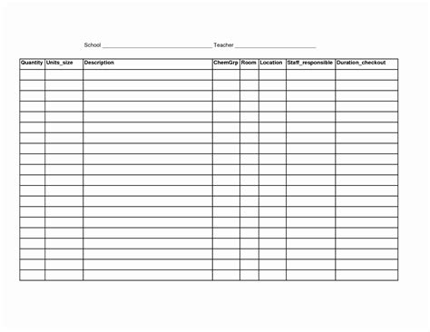 A Printable Sign Up Sheet For Employees