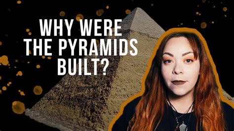 Who Really Built The Great Pyramids And What Were They For Youtube