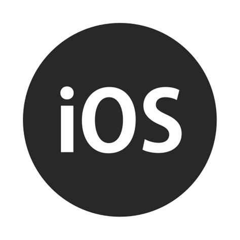 Ios Os Logo Ikon Di Operating System Flat