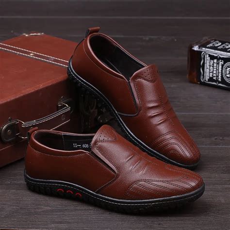 New Nice Genuine Leather Men Shoes Handmade Oxford Shoes For Men Flats