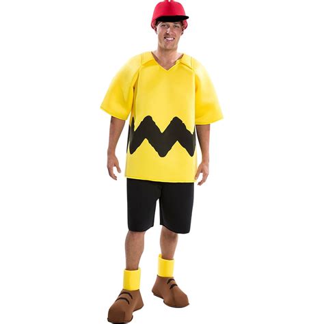 Charlie Brown Charlie Brown Deluxe Adult Halloween Costume