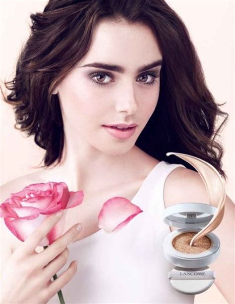 Lily Collins Lancome Campaign 2015 4