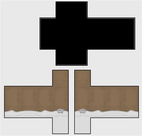 Free Roblox Brown Trousers And Sneakers Design Template Pixlr