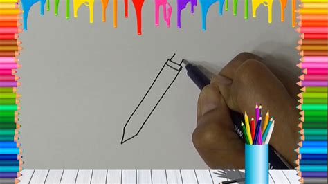 Belajar Cara Menggambar Pensil Dengan Mudah Youtube