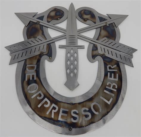 Special Forces Crest Metal Worx Inc