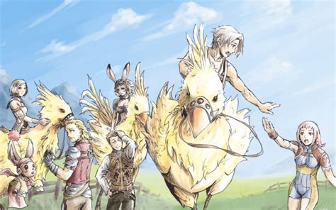 Moogle Chocobo Fran Ashelia Bnargin Dalmasca Penelo And 4 More Final Fantasy And 1 More