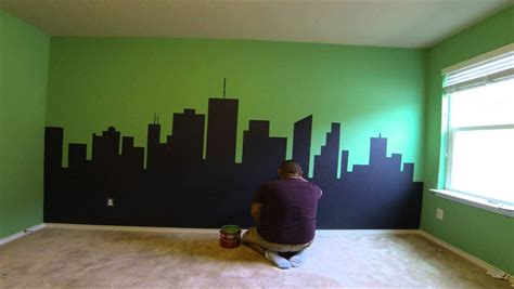 Plus lots of photo's of the room transforming along the way. Ninja turtle bedroom … | Ninja turtle room, Ninja turtle ...