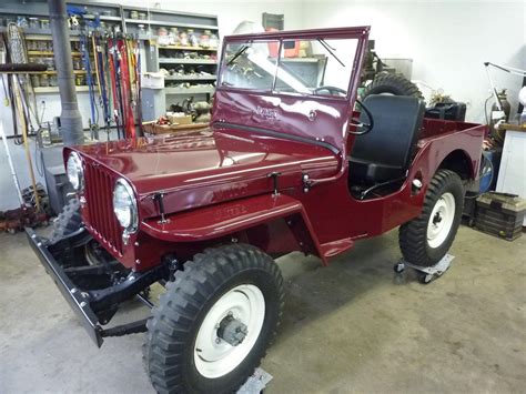 1948 Willys CJ2A Jeep Completely Restored For Sale