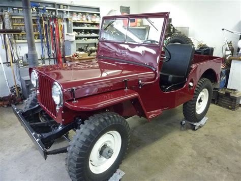 1948 Willys Cj2a Jeep Completely Restored For Sale