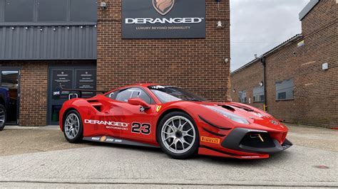 Ferrari Challenge Evo Race Car Deranged Vehicles