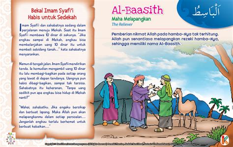 Sifat allah ini sangat baik diucapkan ketika manusia memohon doa kepada allah. Kisah Asmaul Husna Al-Baasith | Ebook Anak