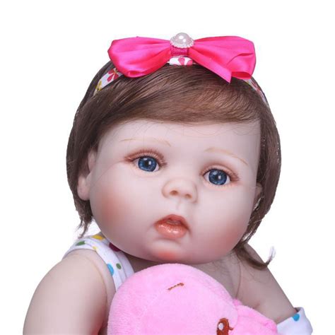 22 Reborn Baby Dolls Girl Doll Full Body Vinyl Silicone Realistic